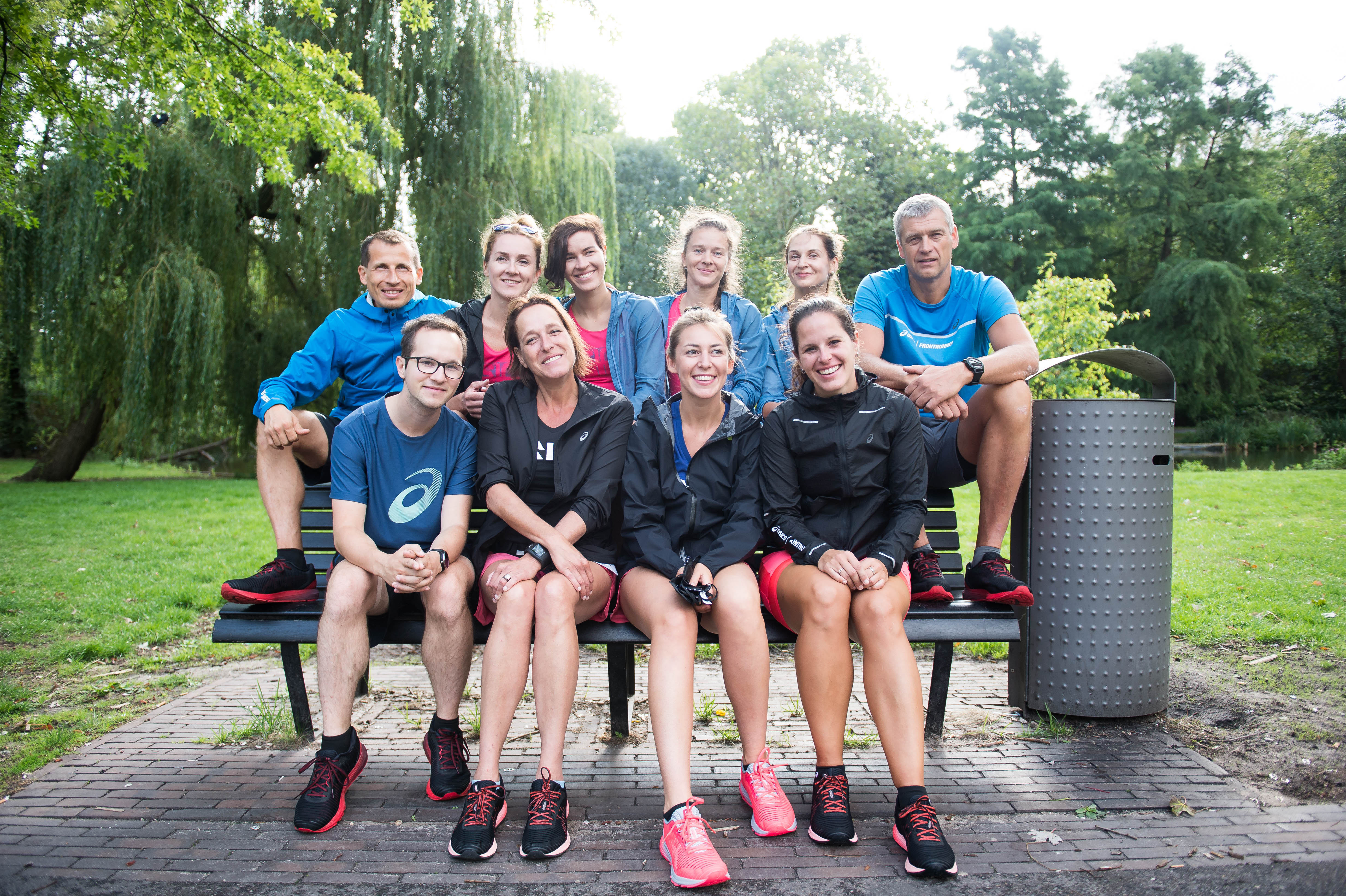 AMSTERDAM, NETHERLANDS - AUGUST 27: during the ASICS Frontrunner Global Meeting on August 27, 2018 in Amsterdam, Netherlands. (Photo by Andy Astfalck)